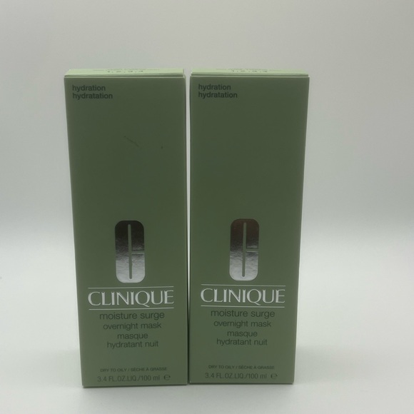 Clinique Moisture Surge Overnight Mask - authentic NIB 2 pack